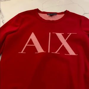 A/X RED SWEATER